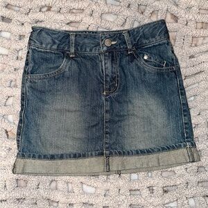 ellemenno Kids Blue Denim Skirt Girls Size 8